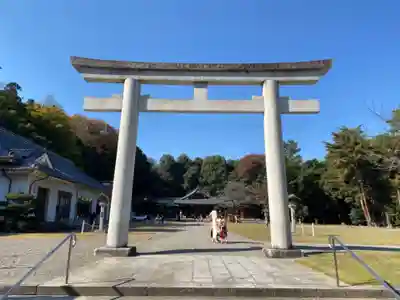 群馬県護国神社の鳥居