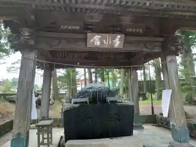 小室浅間神社の手水舎