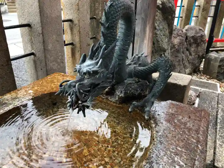 北野神社(大須)の手水舎