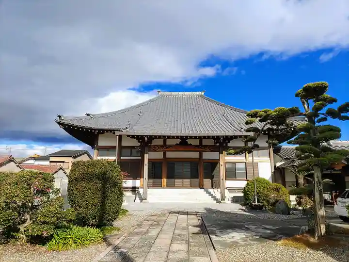 長福寺の本殿・本堂