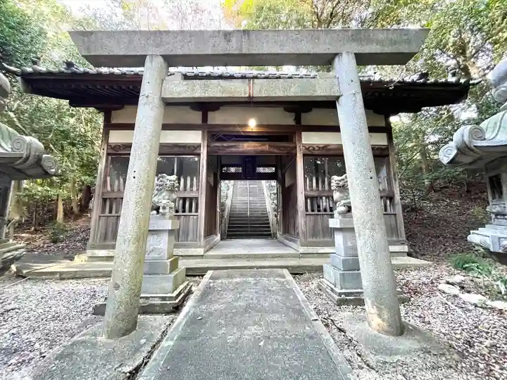 井後神社の鳥居