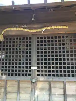 劒刀石床別命神社の本殿・本堂
