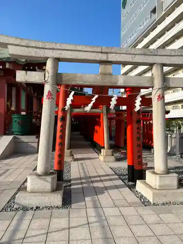 東京羽田 穴守稲荷神社の鳥居