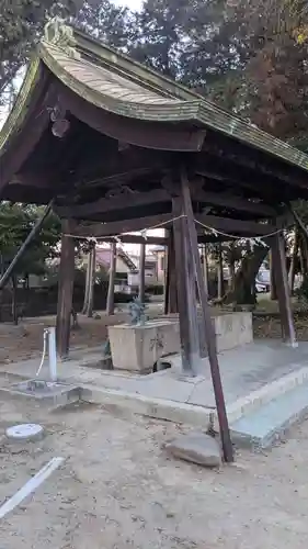 大毛神社（大毛五百入塚）の手水舎