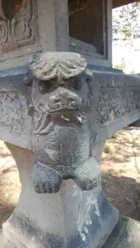 雨紛神社の狛犬