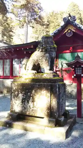 箱根神社の狛犬