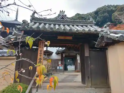 當麻寺西南院の山門