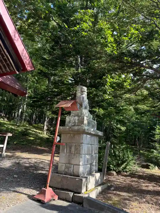 生田原神社の狛犬
