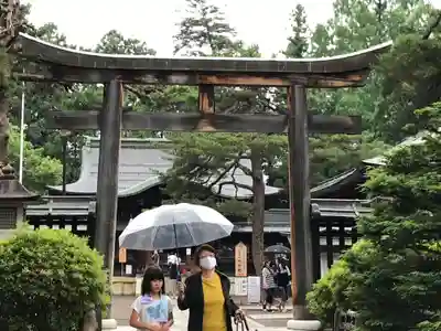 上杉神社の鳥居