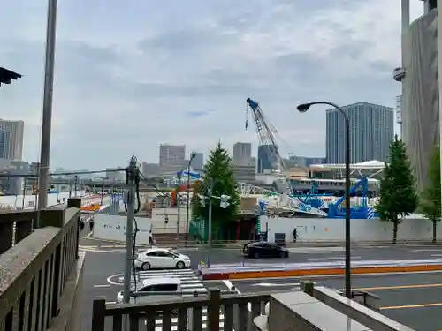 車町稲荷神社の景色