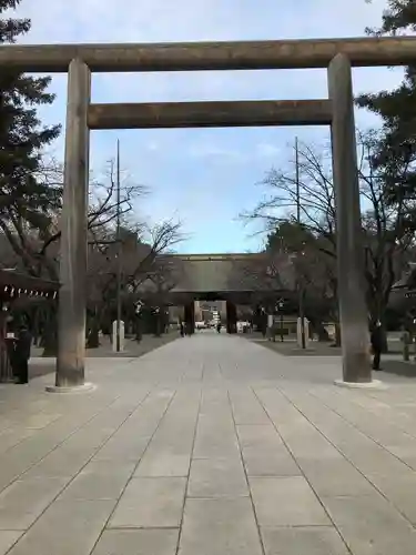 靖國神社の鳥居