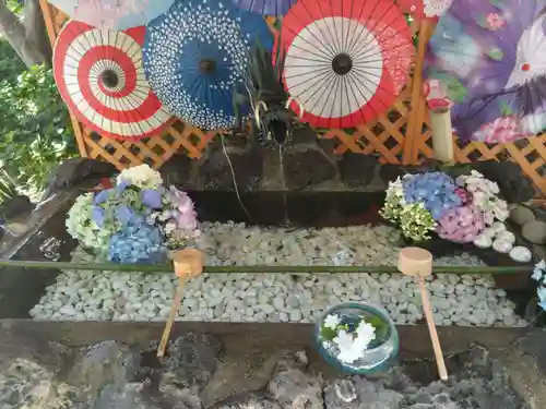 虻田神社の手水舎