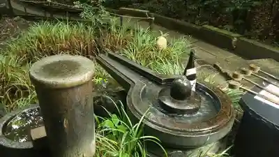 出雲大社相模分祠の手水舎