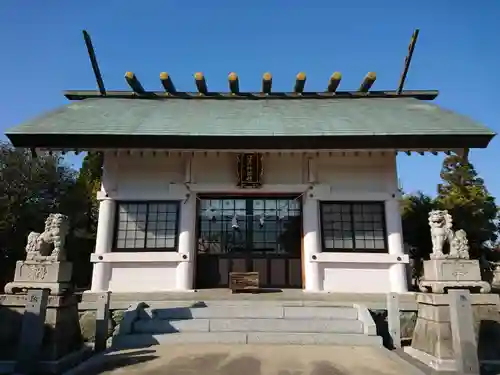 江原神明社の本殿・本堂