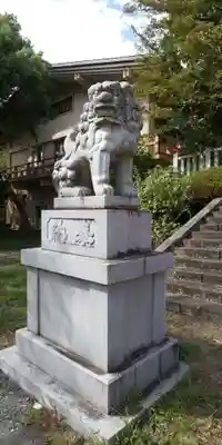 藤島神社(贈正一位新田義貞公之大宮)の狛犬