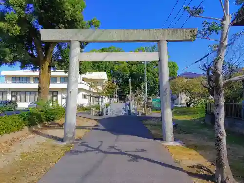 白山社（下小口白山社）の鳥居