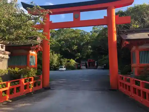 枚聞神社の鳥居