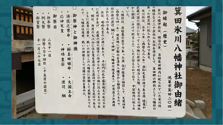 氷川八幡神社(埼玉県)