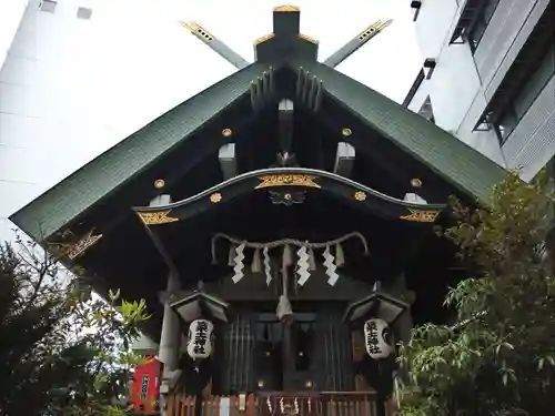 筑土八幡神社の本殿・本堂