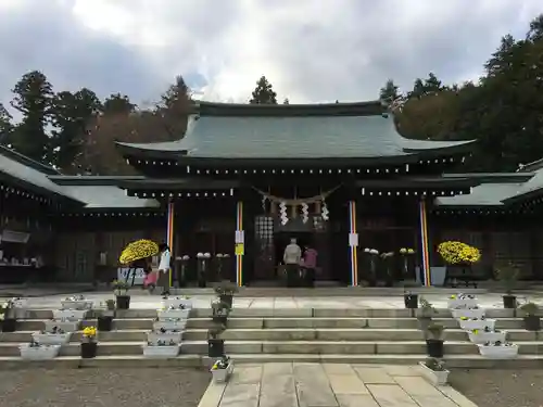 茨城縣護國神社の本殿・本堂