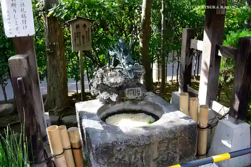 高木神社の手水舎
