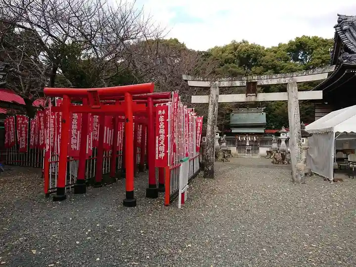 牟呂八幡宮の鳥居