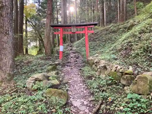 榛名神社の鳥居