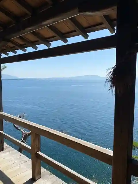 竹生島神社(都久夫須麻神社)の景色