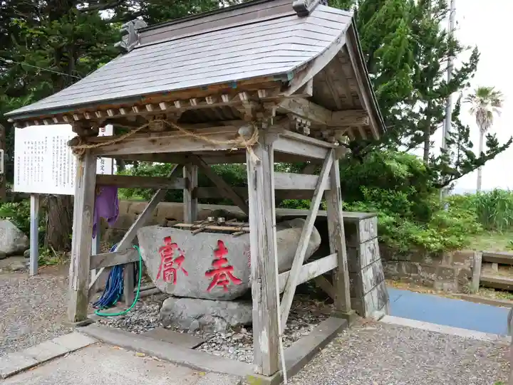 嚴島神社の手水舎