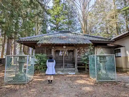 高橋神社の本殿