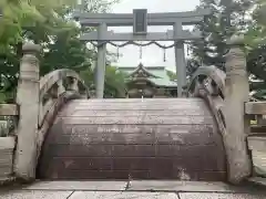 植田八幡宮の鳥居