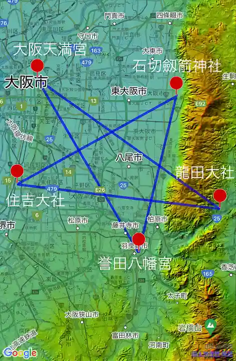 石切劔箭神社(大阪府)