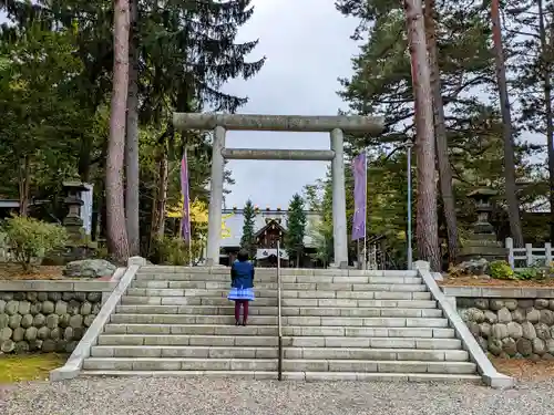 上川神社の鳥居