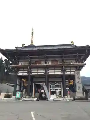 川会山長楽寺の山門・神門