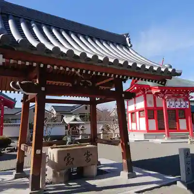 長命寺の手水舎