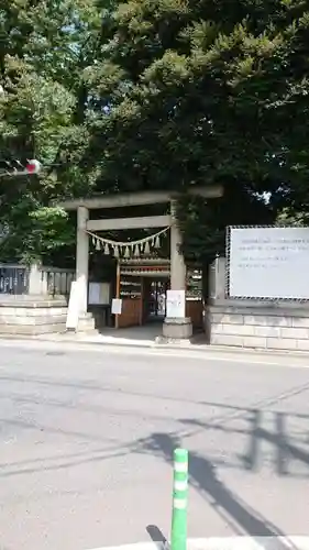 川越氷川神社の鳥居