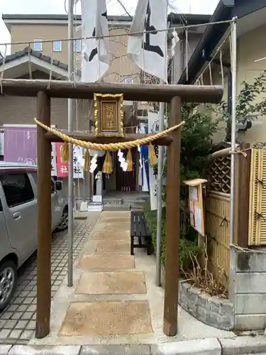 剣神社の鳥居