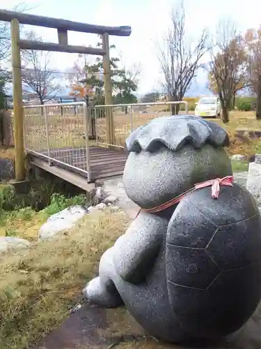 かっぱ神社の狛犬