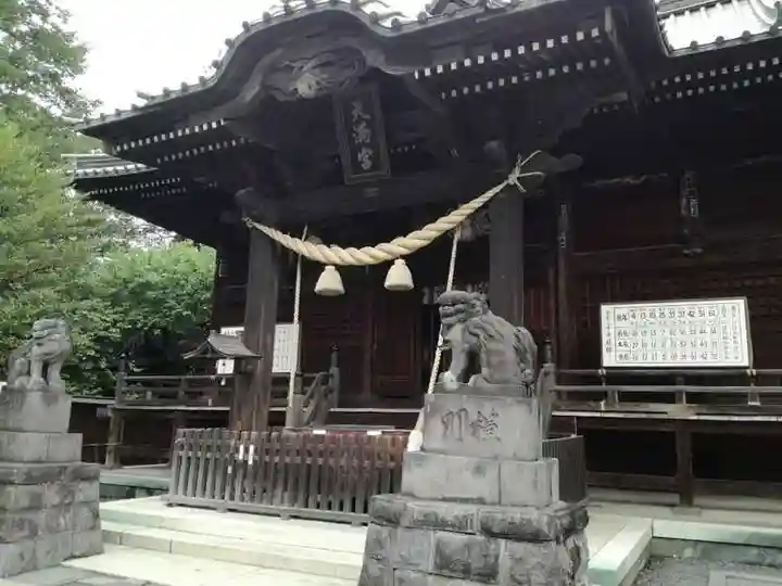 桐生天満宮の本殿・本堂