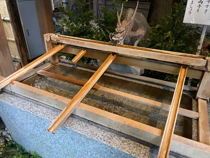東京大神宮の手水舎