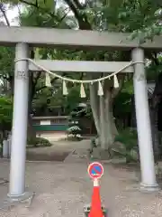 神明社（桜神明社）の鳥居