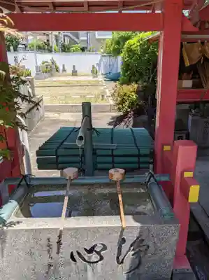 愛染堂勝鬘院の手水舎