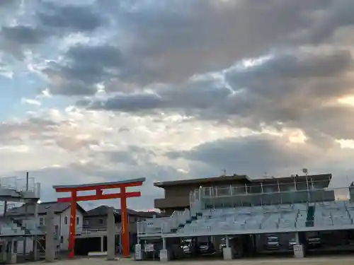 松原八幡神社の鳥居