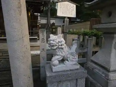 悪王子社の狛犬