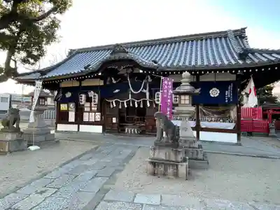 瓜破天神社の本殿・本堂