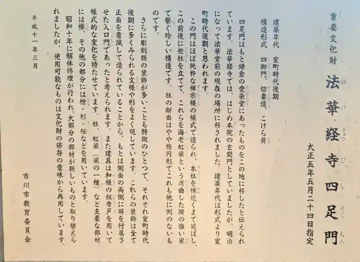 法華経寺の歴史