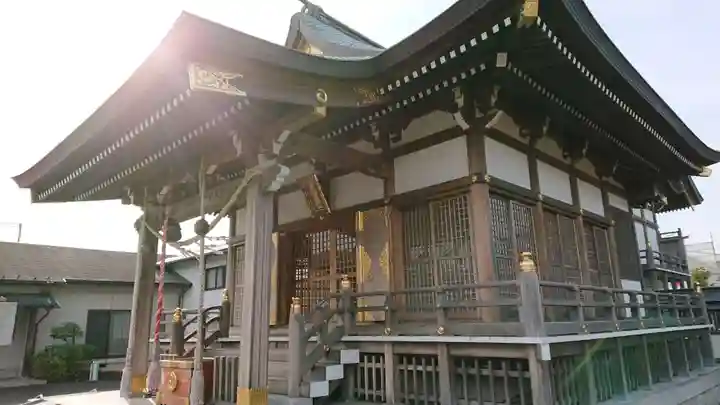 栗木御嶽神社の本殿・本堂