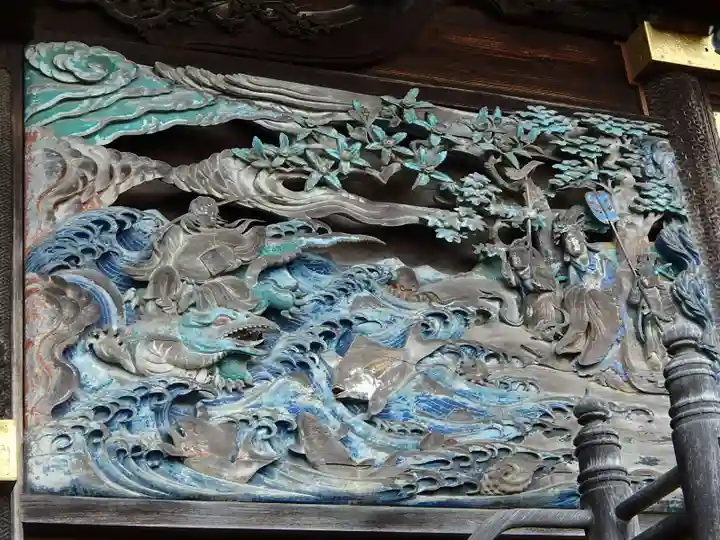 板倉雷電神社の芸術