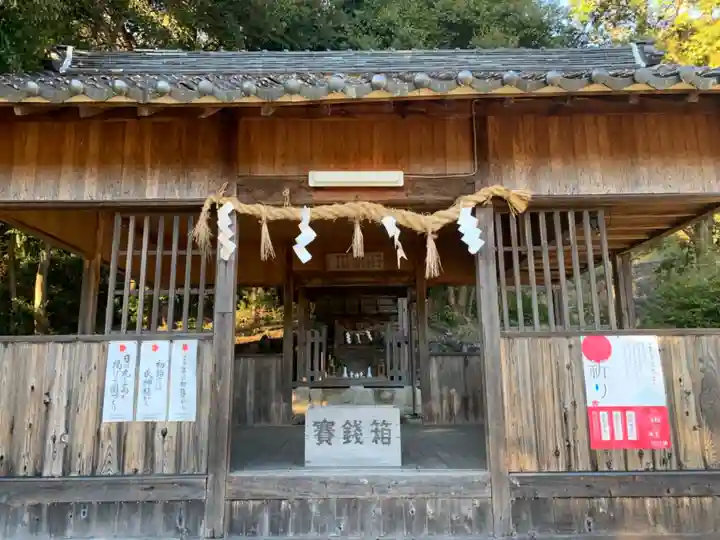 八王子社の本殿・本堂