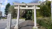 上染屋八幡神社の鳥居